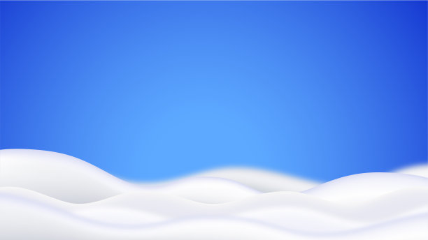 雪地里飘着雪花图片下载