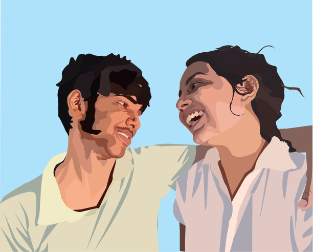 孩子们在享受彼此图片下载