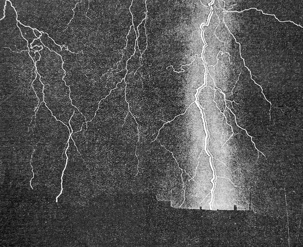 夜空中的闪电图片下载