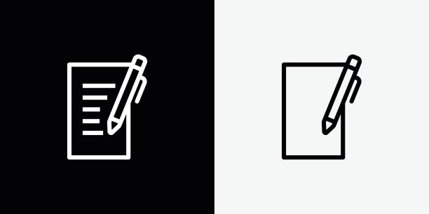 文档、注释行图标图片下载