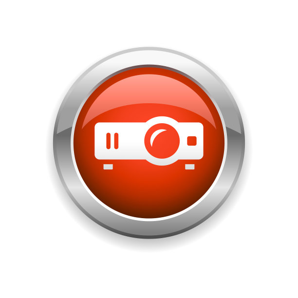 投影仪光滑的图标图片下载