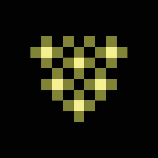 绿葡萄像素图标图片下载