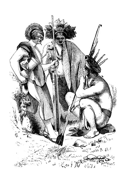 古代插画，民族志和土著文化:南美洲，马ushi, Paravilhano和Warao图片下载