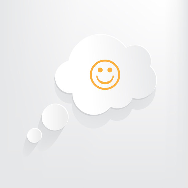 3D笑脸语音气泡背景图片下载