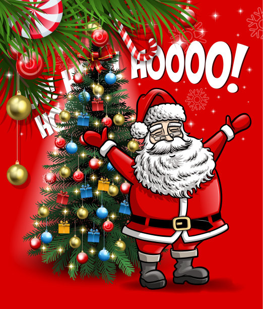 庆祝圣诞装饰图片下载