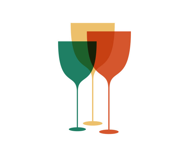 葡萄酒杯设计图片下载