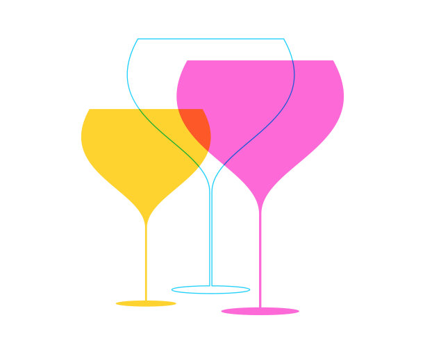 葡萄酒杯设计图片下载