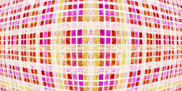 形成凸面的红色网格图案图片下载