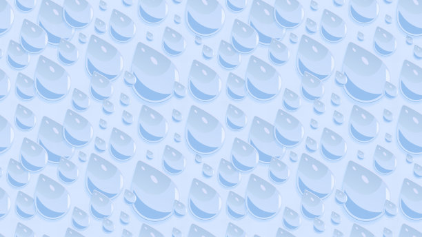 矢量无缝组成的雨近距离。图片下载