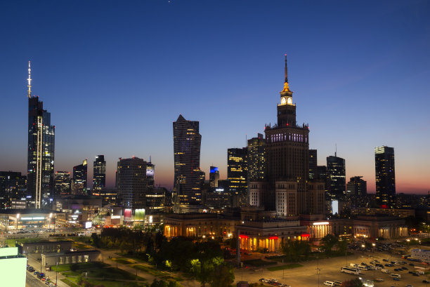 华沙市中心图片下载