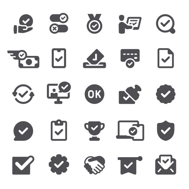 批准的图标图片下载