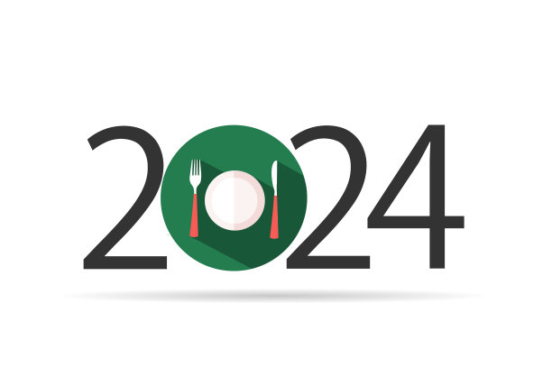 2024年，餐厅，刀叉图标图片下载