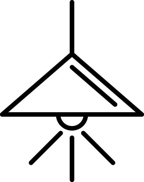 灯矢量线图标。完美的网站，书籍，商店，商店。可编辑的笔画在极简主义的轮廓风格图片下载