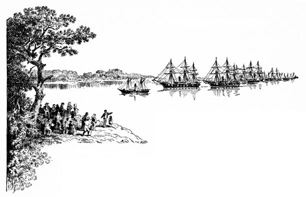 人们等待帆船图片下载