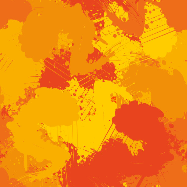 彩色飞溅和斑点的无缝背景图片下载