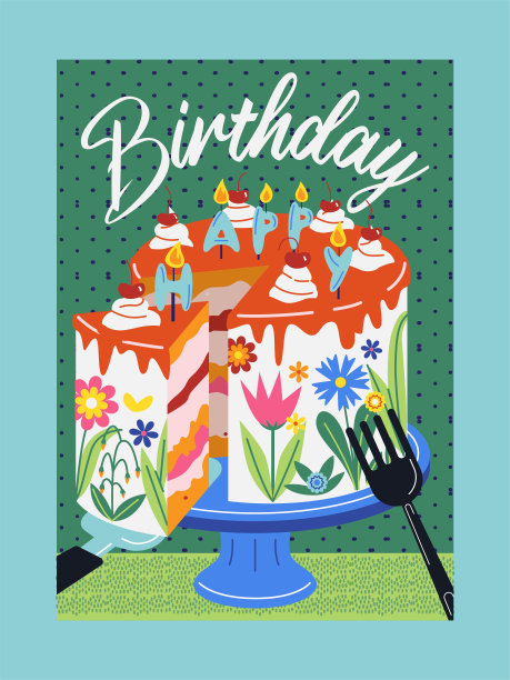 生日快乐横幅图片下载