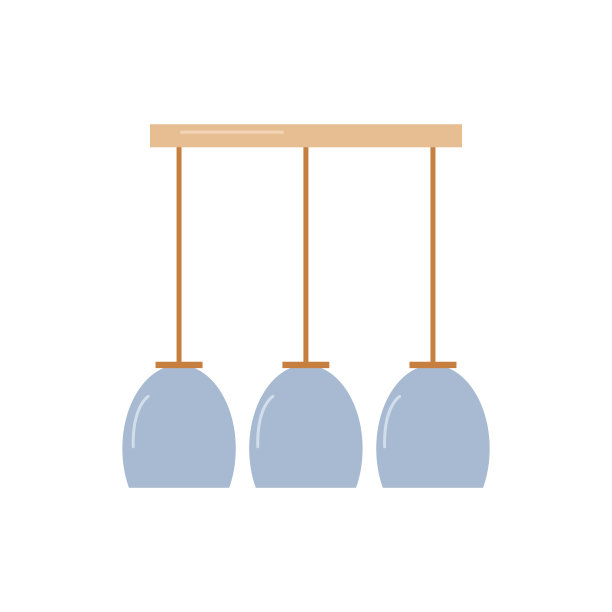装饰任何家庭内部的照明装置。图片下载