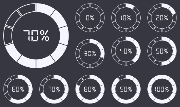 圆形进度条图片下载