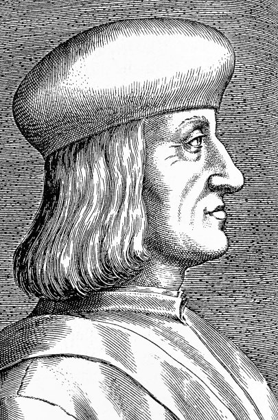 阿尔杜斯·皮乌斯·马努修斯，意大利人文主义者、学者、教育家，阿尔丁出版社的创始人图片下载