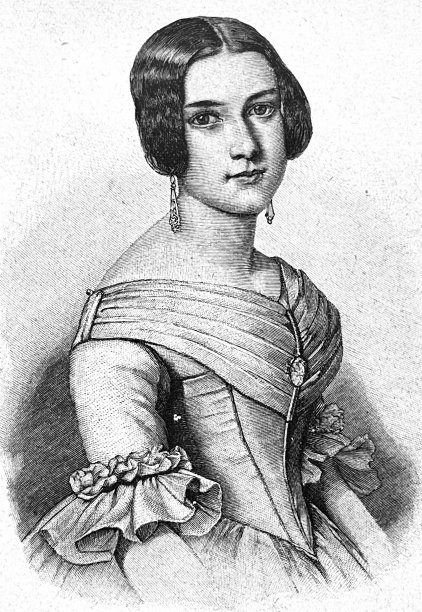 玛丽·毛奇，格拉夫·毛奇将军的妻子图片下载