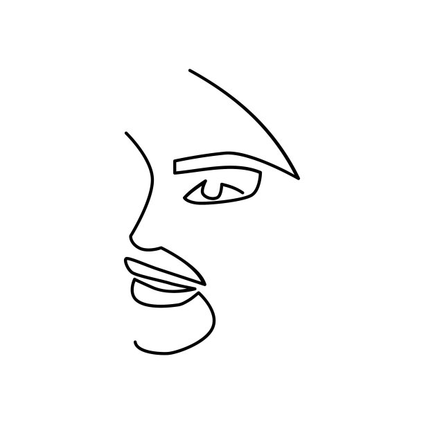 艺术线条的女人图片下载