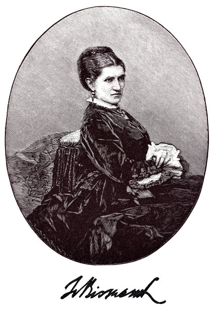 约翰娜·冯·俾斯麦，奥托·冯·俾斯麦的妻子图片下载