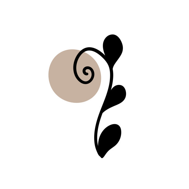 以抽象圆点艺术分支图片下载