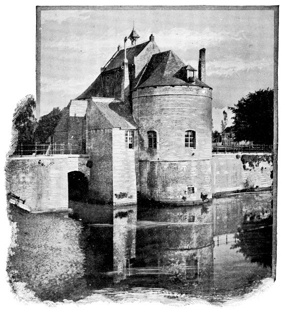 斯梅登波特/比利时布鲁日的铁匠门——19世纪图片下载