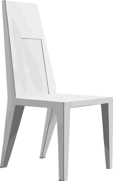 优雅的椅子在现代家庭室内图片下载