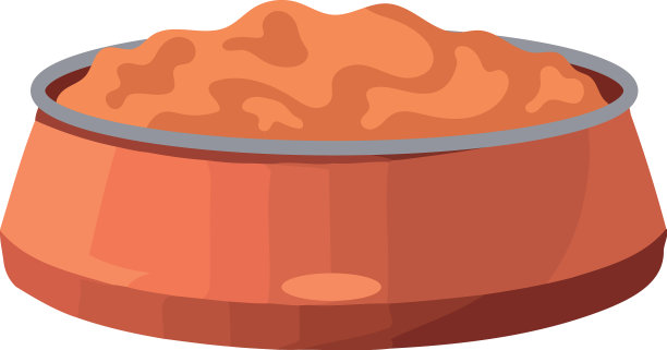 陶碗食物宠物图片下载