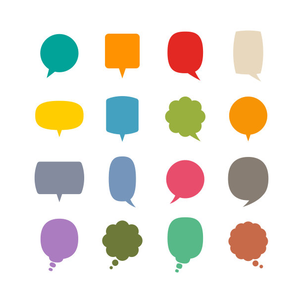 气泡图标图片下载