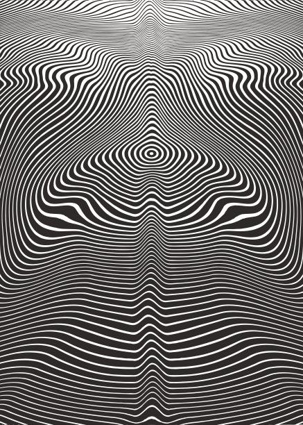 波浪，波纹半色调图案抽象背景图片下载