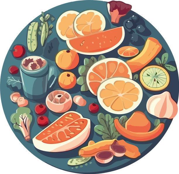 午餐是新鲜海鲜和烤牛排图片下载