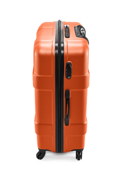 带轮子的现代行李箱图片下载