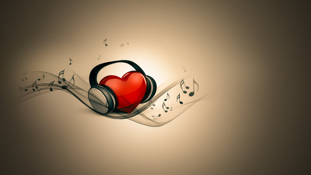 概念上的音乐背景图片下载