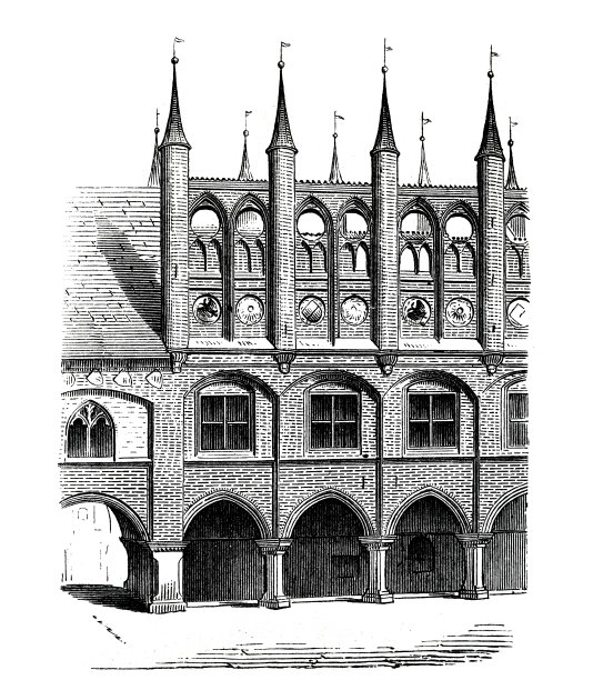 市政厅Lübeck图片下载