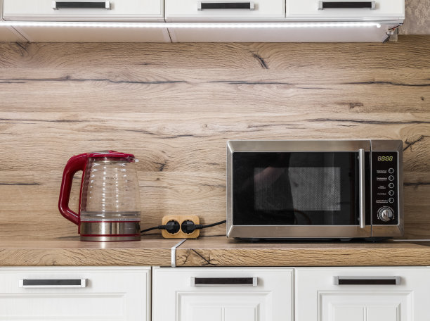 白色厨具图片下载