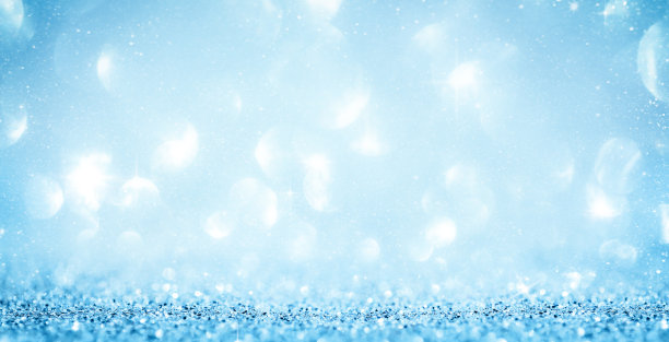 混合蓝色背景亮片图片下载