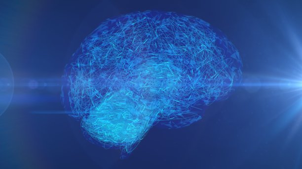 通用人工智能神经网络概念-抽象背景纹理图片下载