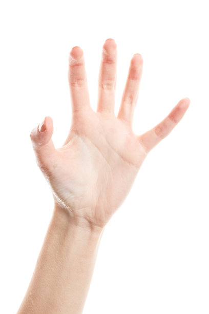 女人手部特写，展示手势图片下载