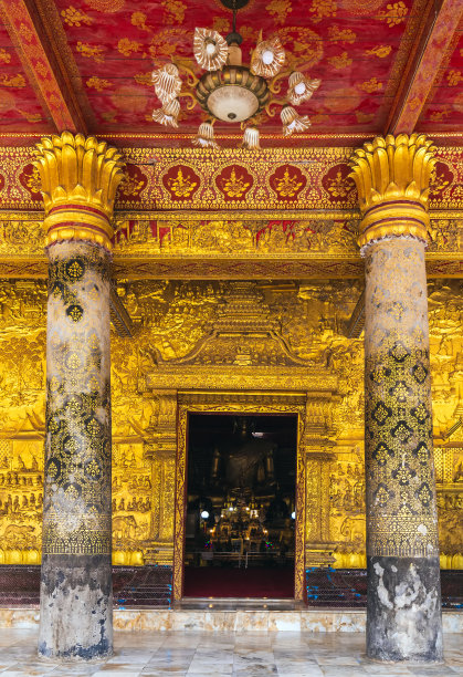 老挝共和国最受欢迎的地标图片下载