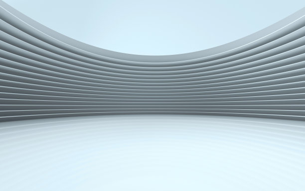 未来感的空房间图片下载