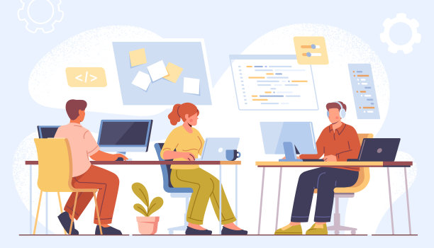 办公室的程序员图片下载