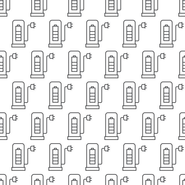 细线环境图标重复模式图片下载