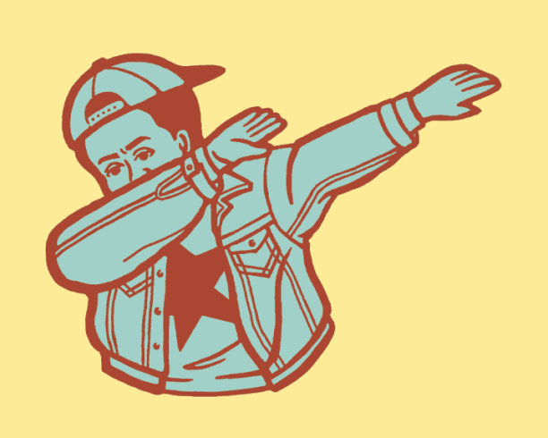 男孩戴着棒球帽和外套擦着图片下载