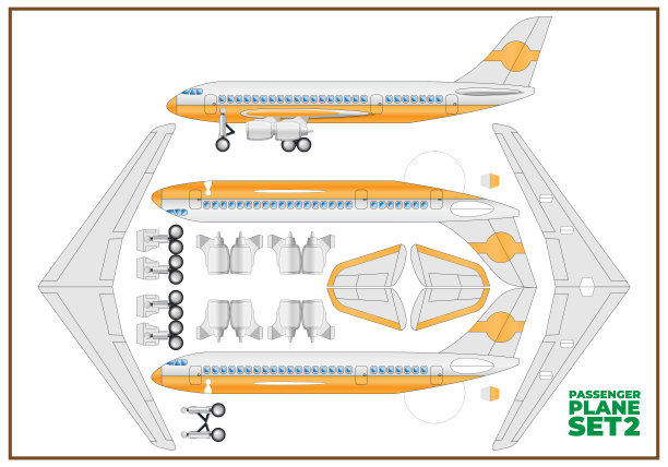 客机。图片下载