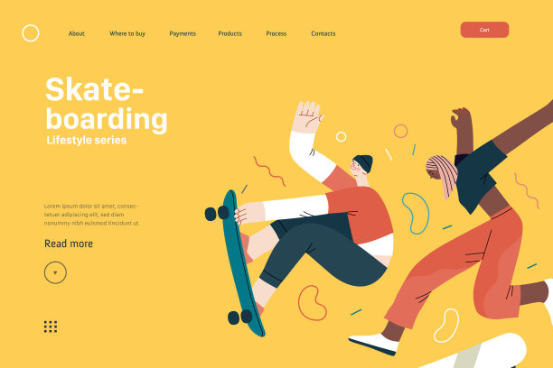 生活方式矢量插画系列图片下载