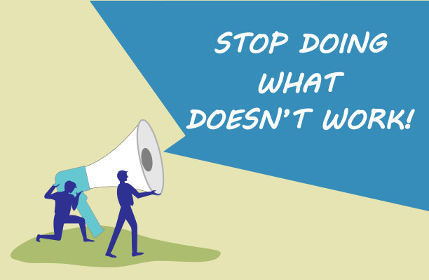 停止做那些没用的事情。忙碌的概念并不总是意味着富有成效。图片下载