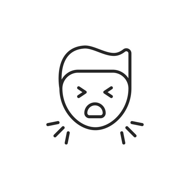 咳嗽、流感和感冒、冠状病毒图标。可编辑的中风。像素完美。移动和网络。图片下载