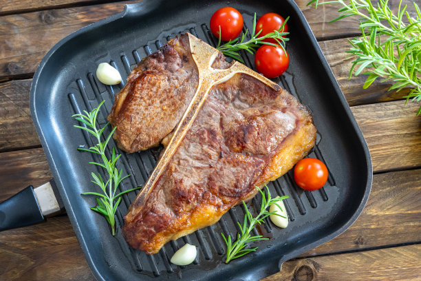 丁骨牛排图片下载